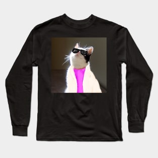 Cool cat! Long Sleeve T-Shirt